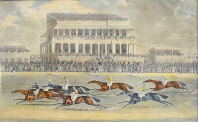 Lot 326 - Charles Hunt after James Pollard, Five prints from the Epsom series