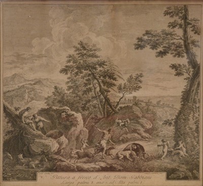 Lot 365 - Four 18th and 19th century engravings