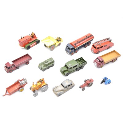 Lot 1066 - Thirteen Dinky and other die-cast toys