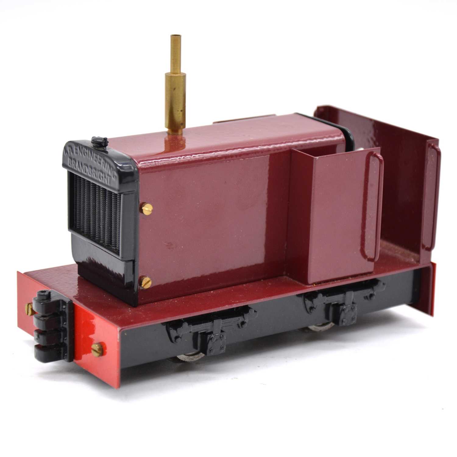 Lot 65 - Brandbright 32mm gauge electric locomotive, 0-4-0