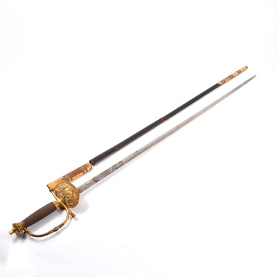 Lot 180 - Victorian Officer's court sword