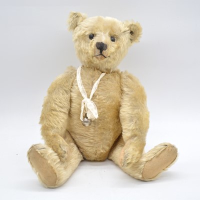 Lot 3 - Steiff teddy bear, c1915/20, black button eyes, jointed limbs