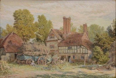 Lot 309 - John S Rawle, An Old Manor Farm, Abinger, Surrey.