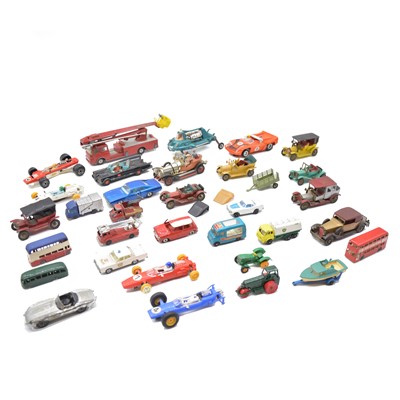 Lot 1080 - Thirty-two loose play-worn die-cast model vehicles