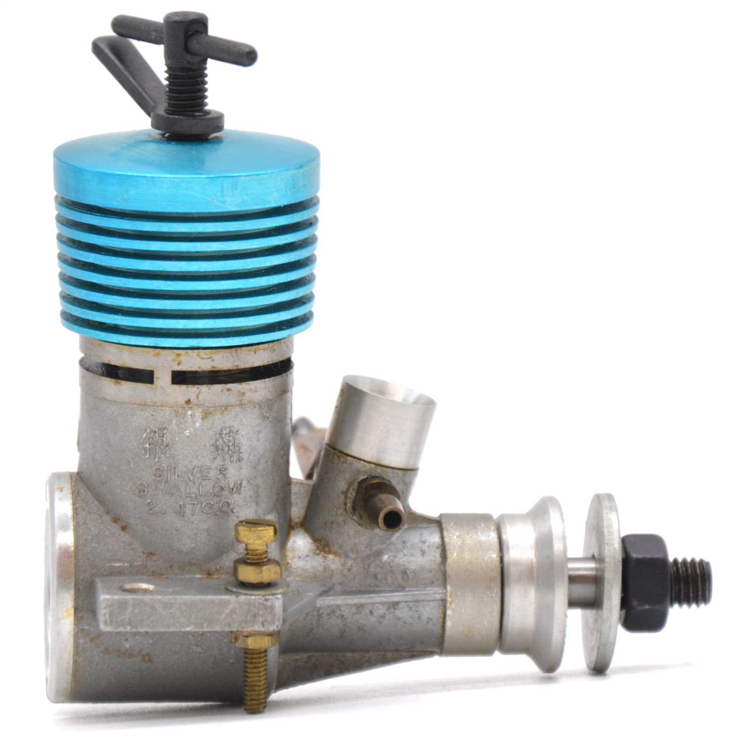 Lot 374 - Two 2.5cc diesel engines