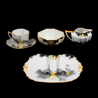 Lot 141 - A Shelley china part tea service.