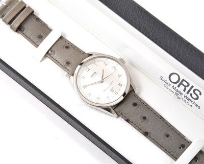 Lot 362 - Oris - a gentleman's XXL Classic Date automatic wristwatch.