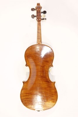 Lot 214 - French violin, Mirecourt circa 1890