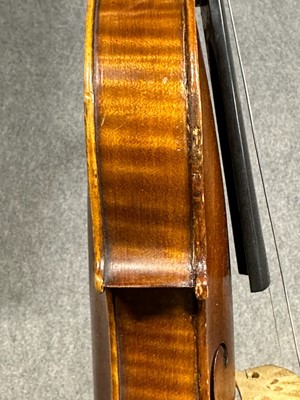 Lot 214 - French violin, Mirecourt circa 1890