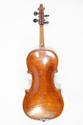 Lot 185 - 19th Century English violin, William John Cartwright