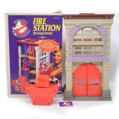 Lot 1302 - Three Ghostbusters playsets by Kenner, boxed.