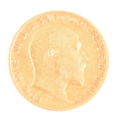 Lot 343A - Gold Half-Sovereign, Edward VII,1902.