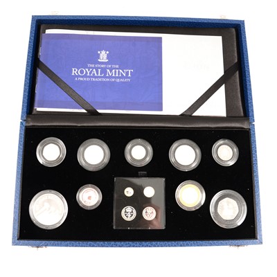 Lot 338A - The Queen's 80th Birthday Silver Coin Set Collection: A Celebration in Silver.