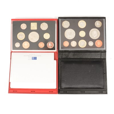 Lot 335B - Twenty-three Royal Mint Proof and Deluxe Proof Coin Sets.