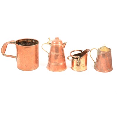 Lot 249A - Collection of copper and brassware