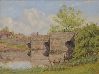 Lot 312 - H F Matt, The Old Bridge, Geddington.