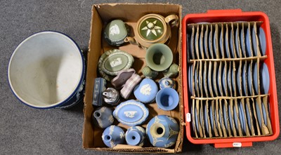 Lot 108 - Collection of Wedgwood Jasper ware