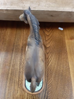 Lot 35 - Royal Worcester, Pony Stallion, a rare limited edition figurine by Doris Lindner