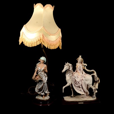 Lot 113 - Collection of ten small Giuseppe Armani and similar figures
