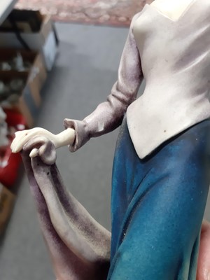 Lot 113 - Collection of ten small Giuseppe Armani and similar figures