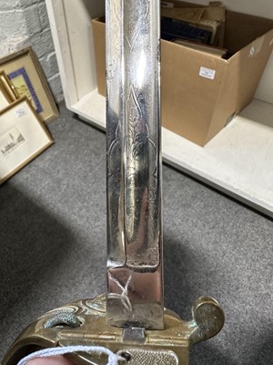 Lot 190 - Naval Officer's sword