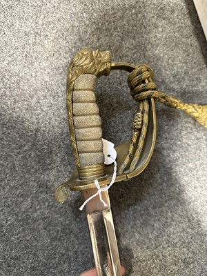 Lot 190 - Naval Officer's sword