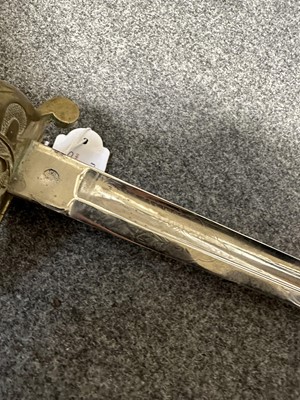 Lot 190 - Naval Officer's sword