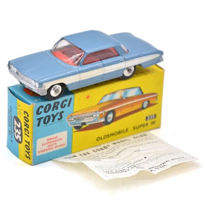 Lot 52 - Corgi Toys die-cast model ref no.235 Oldsmobile Super 88, boxed