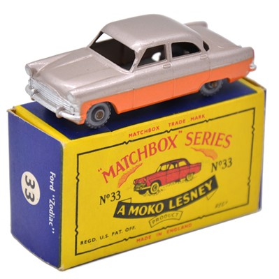 Lot 69 - Matchbox Series die-cast model, ref no.33 Ford Zodiac, boxed