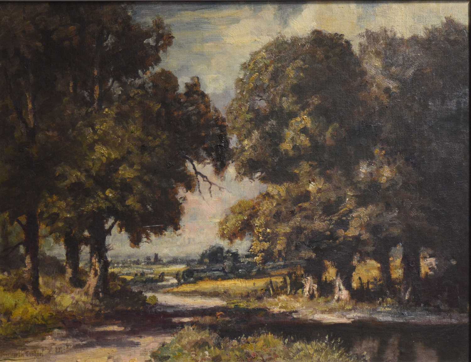 Lot 410 - Kenneth Denton, A Norfolk Lane, 1978