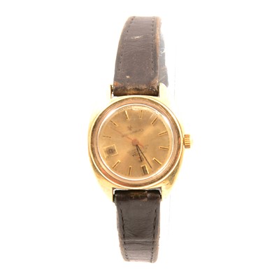 Lot 206 - Omega - a lady's gold-plated Constellation wristwatch