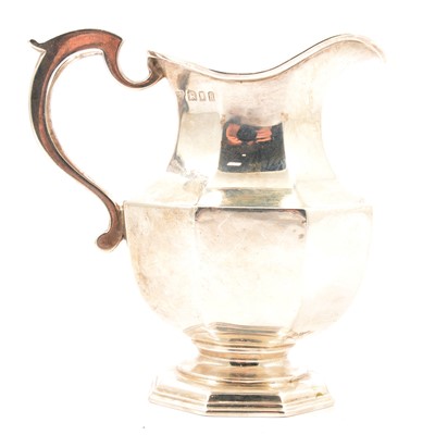 Lot 241 - Silver cream jug