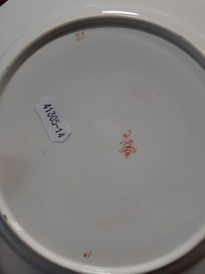 Lot 53 - Nantgarw porcelain plate and two Derby plates