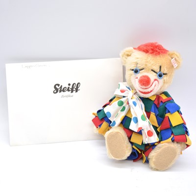 Lot 105 - Steiff Germany teddy bear, EAN 989605 'Lappenclown' bear