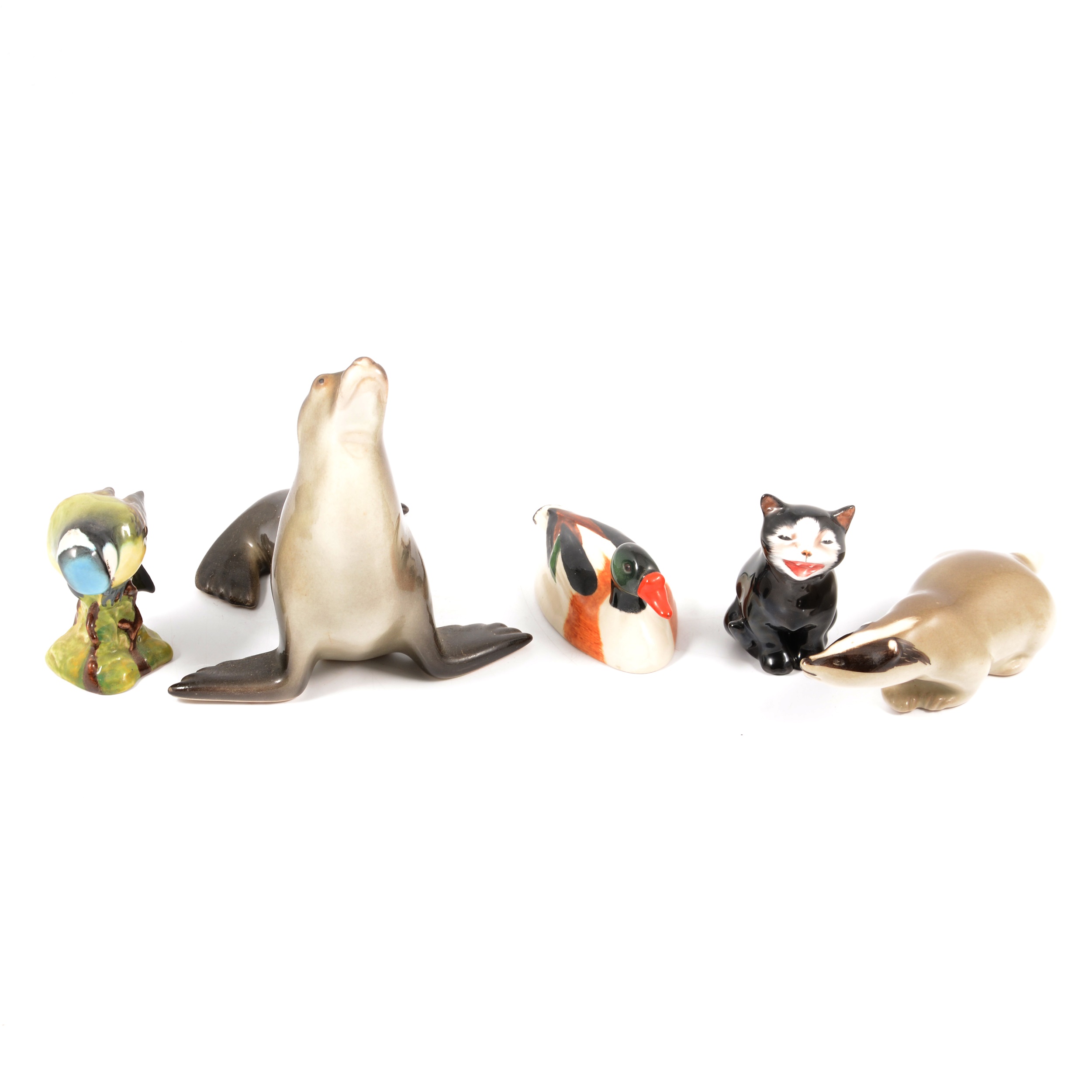 Lot 87 Collection of ceramic animal figurines