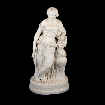 Lot 41 - English Victorian Parian figure