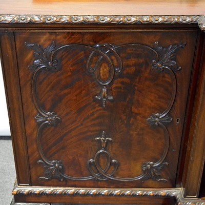 Lot 400 - Suite of mahogany furniture in the Chippendale style, circa 1923