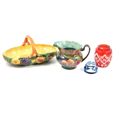 Lot 111 - Three boxes of decorative ceramics and glassware