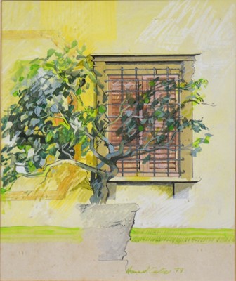 Lot 374 - Howard Carter, Lemon Tree with Window, and a watercolour
