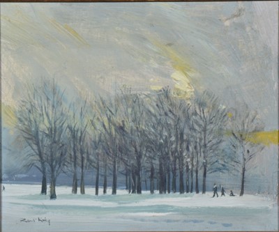 Lot 320 - Robert King, Winter Evening