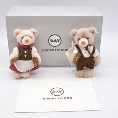 Lot 117 - Steiff Germany teddy bears, 006647 ''Hansel & Gretel', boxed with certificate