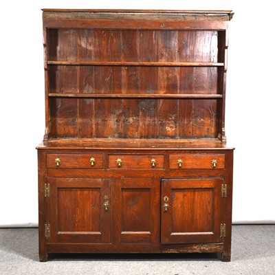 Lot 476 - Oak farmhouse dresser