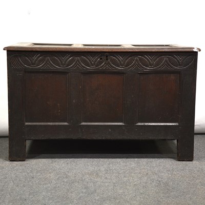 Lot 461 - Joined oak coffer