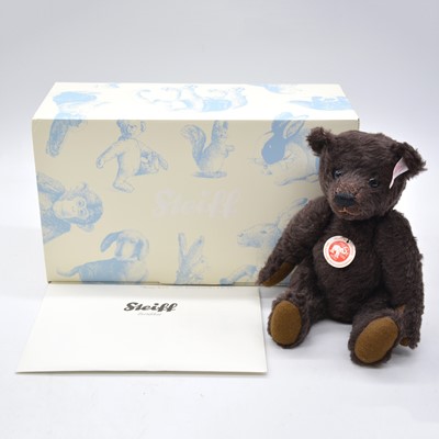 Lot 100 - Steiff Germany teddy bear, 036293 '110th anniversary teddy bear PB55', boxed with certificate