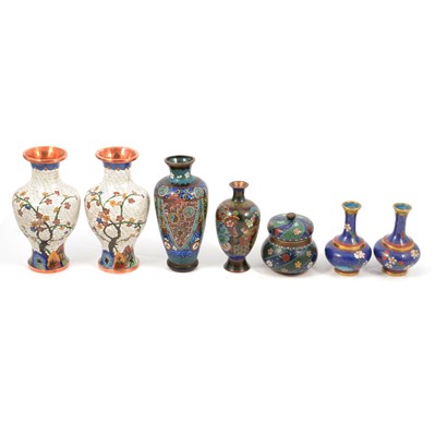 Lot 22 - Small collection of cloisonne