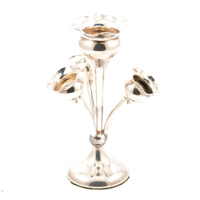 Lot 394 - Silver epergne