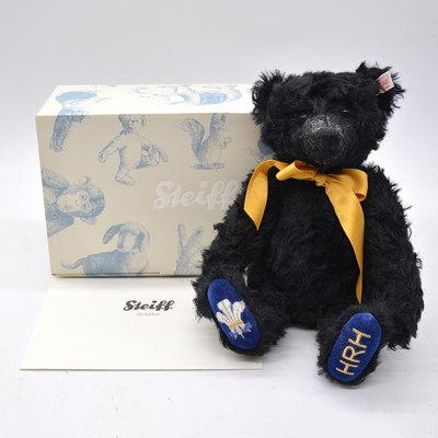 Lot 19 - Steiff Germany teddy bear, 662584 'Prince Charles bear', boxed with certificate.