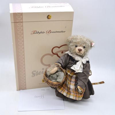 Lot 134 - Steiff Germany teddy bear, 038075 'Brautmutter', boxed with certificate.