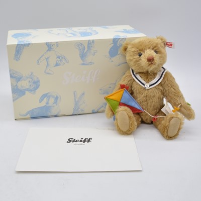 Lot 130 - Steiff Germany teddy bear, 021510 'Picnic Boy', boxed with certificate.