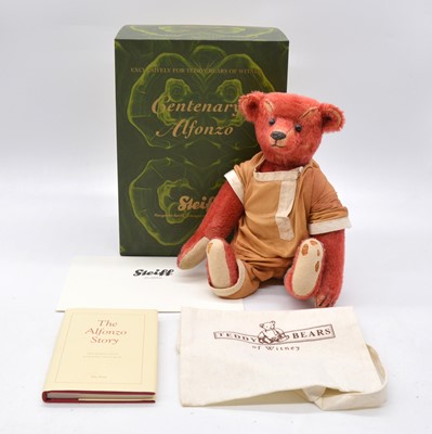 Lot 82 - Steiff Germany teddy bear, EAN 662591 'Centenary Alfonzo', boxed with certificate